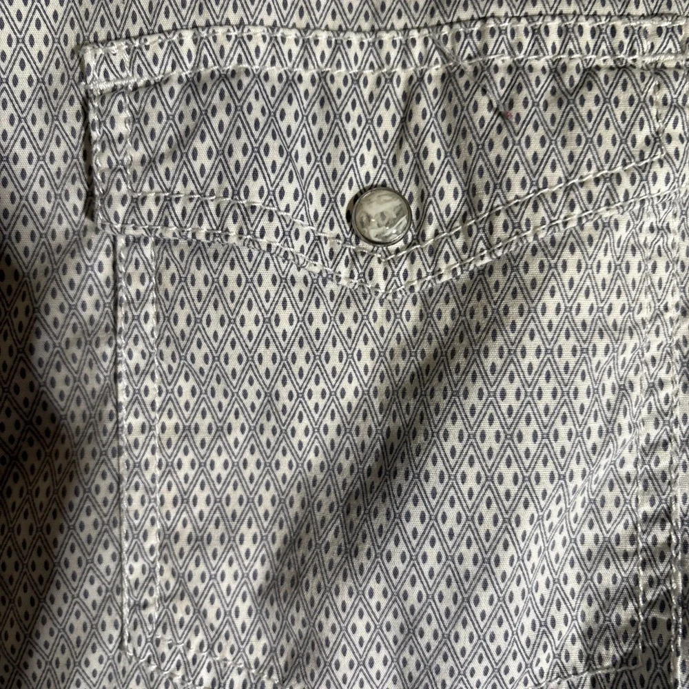 Wrangler 20X Competition Advanced Comfort Long Sleeve Pearl Snap Mens Large Tall - Picture 4 of 14